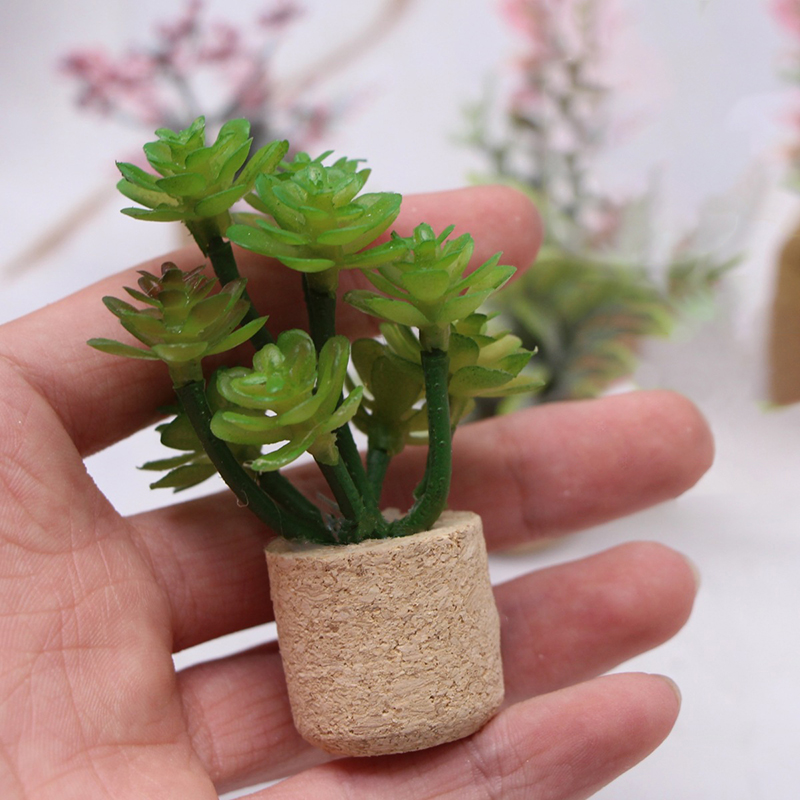 1:12 Dollhouse Simulation Flow - đánh giá và giá Plant Pot