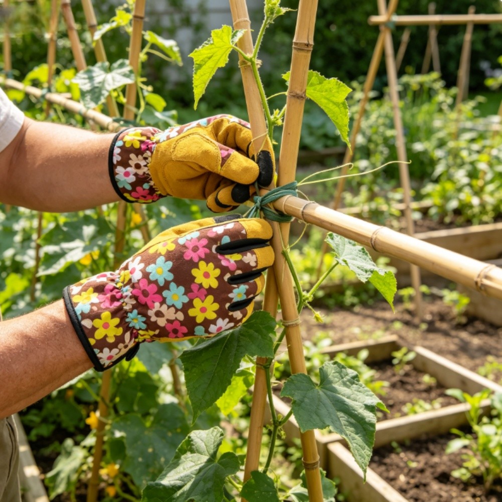 For Safe Pruning Fingerless Ga - đánh giá và giá Garden Gloves