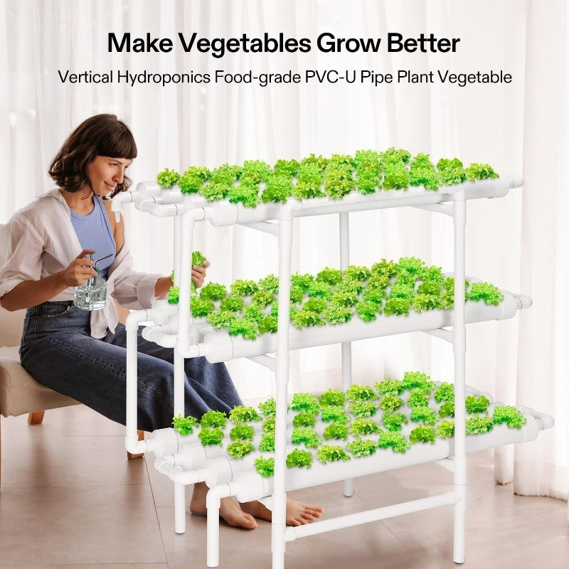 Vertical Hydroponic Growing Sy - đánh giá và giá Hydroponic Kit