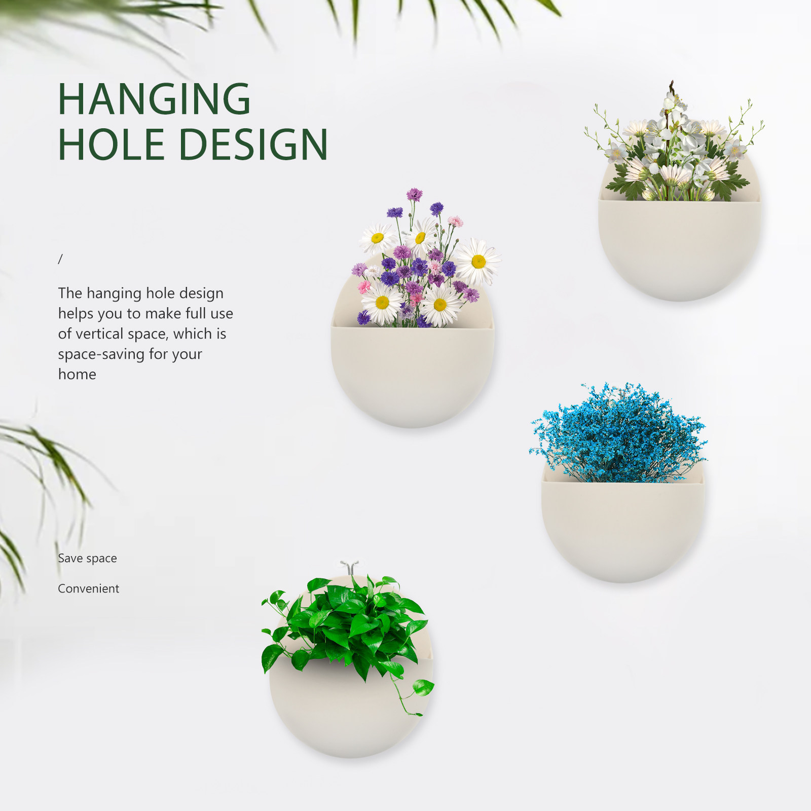 4Pcs Balcony Flower Buckets Pl - đánh giá và giá Vertical Planter