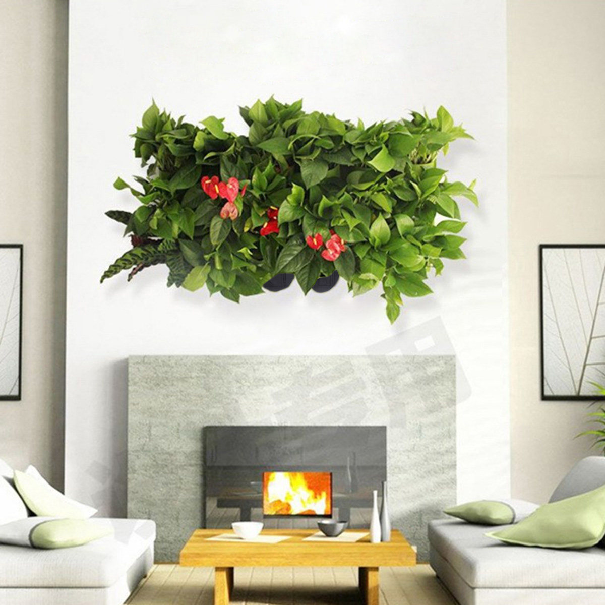 2Pcs Wall Mounted Planting Bag - đánh giá và giá Vertical Planter