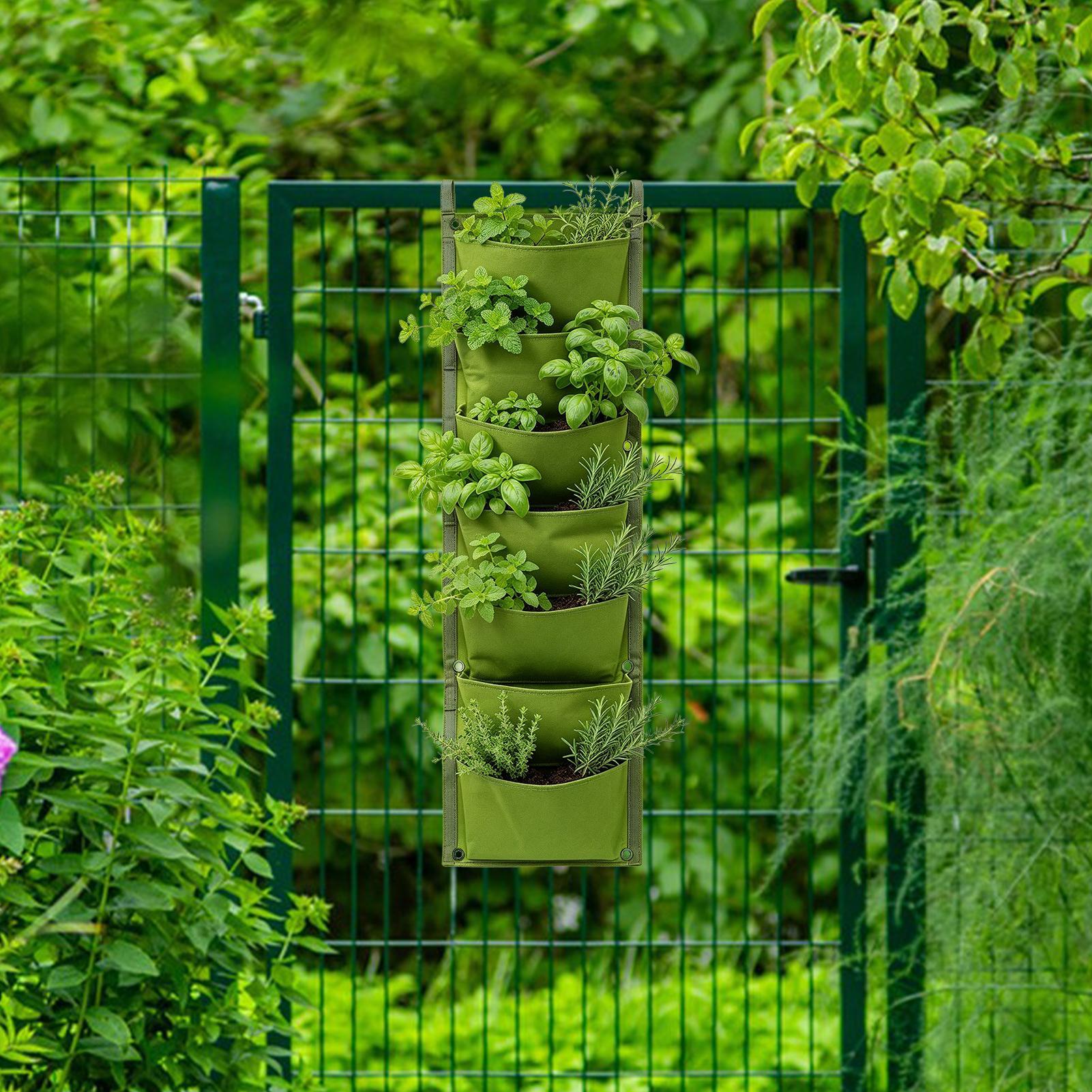 Wall Pocket Planter Space-Savi - đánh giá và giá Grow Bag